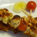 Brochetas de pollo a la provenzal