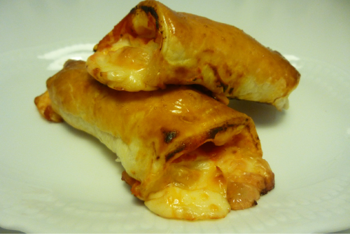 Hojaldritos de jamón y queso