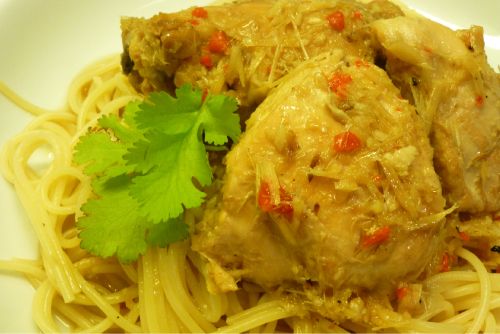 Pollo al lemongrass