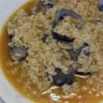 Arroz caldoso con almejas