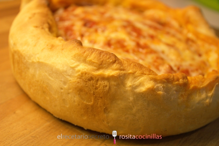 pizza estilo Chicago