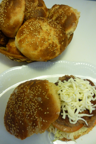 Panecillos de hamburguesas