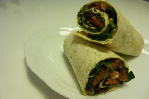 Wraps de carne