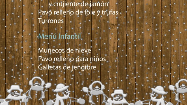 Menú de Nochebuena