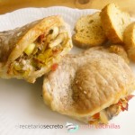 Chuletas de cerdo rellenas